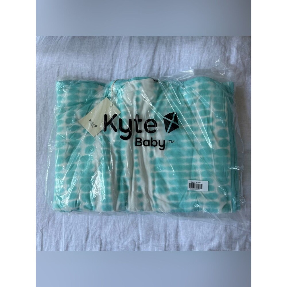Kyte BABY Bamboo Robin Rip Tide Toddler Blanket 1.0 Tog Tie Dye NIB NWT